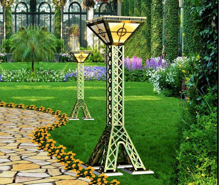 wrought iron light K- 001