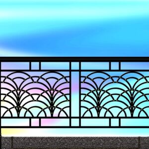 Iron railing C -029
