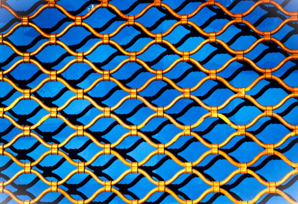 A100A diamond pattern rolling shutter grille