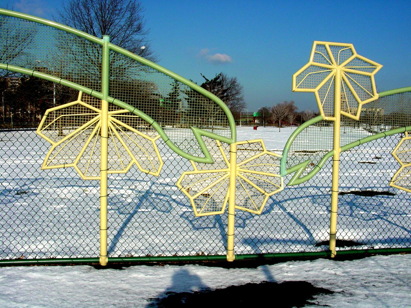 Iron art fence AF 008