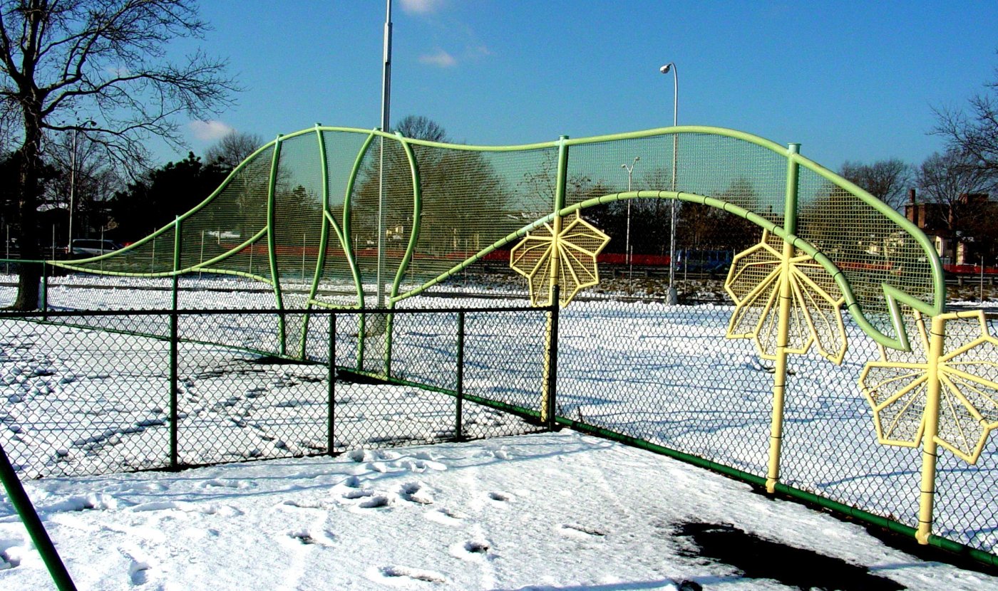 Iron art fence AF 009