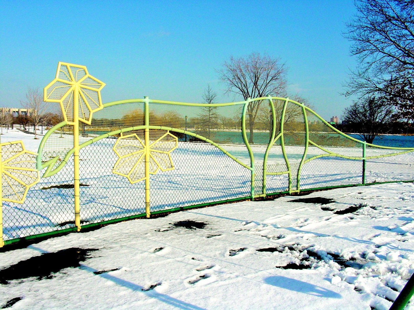 Iron art fence AF 012