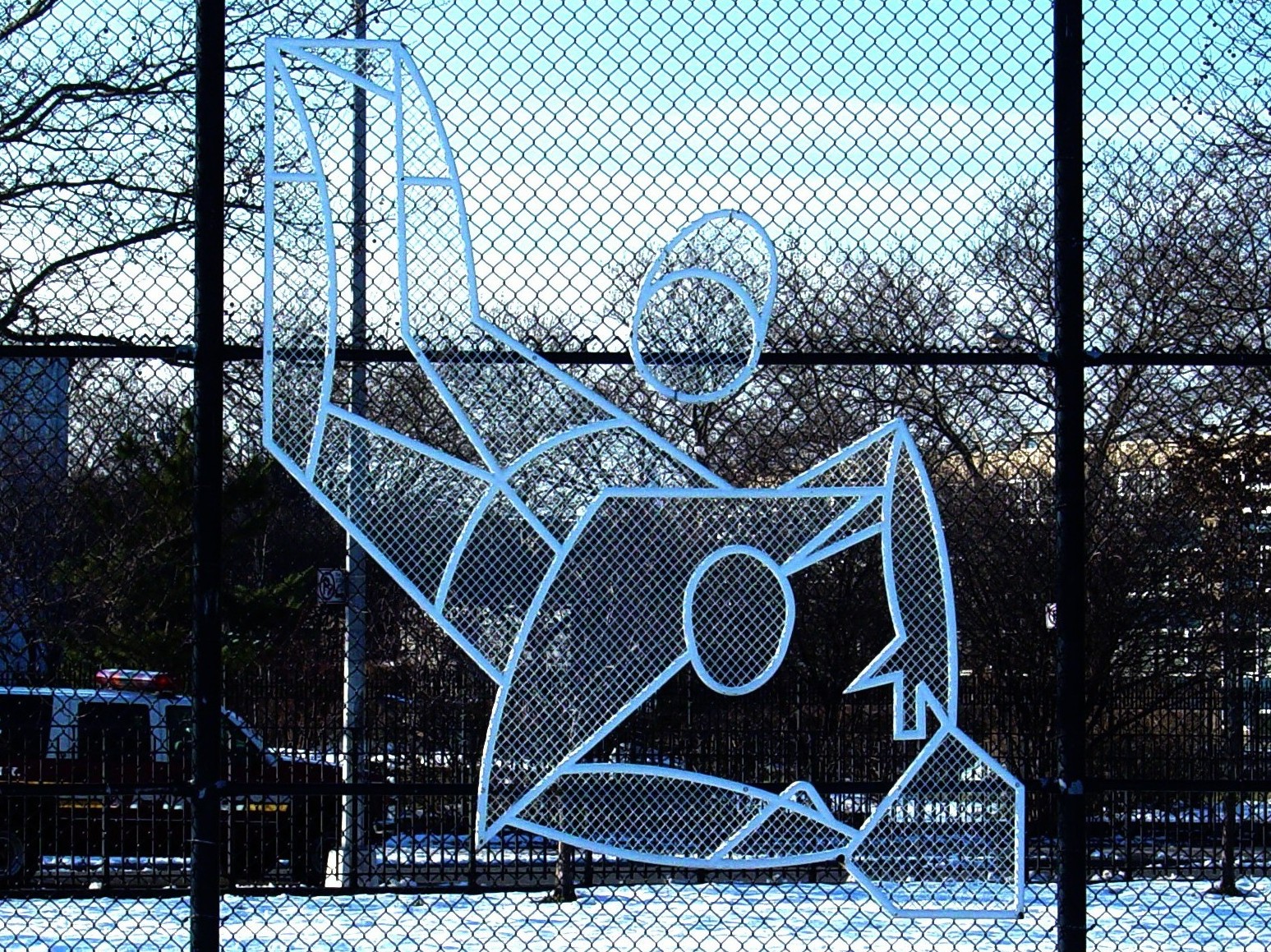 Iron art fence AF 016