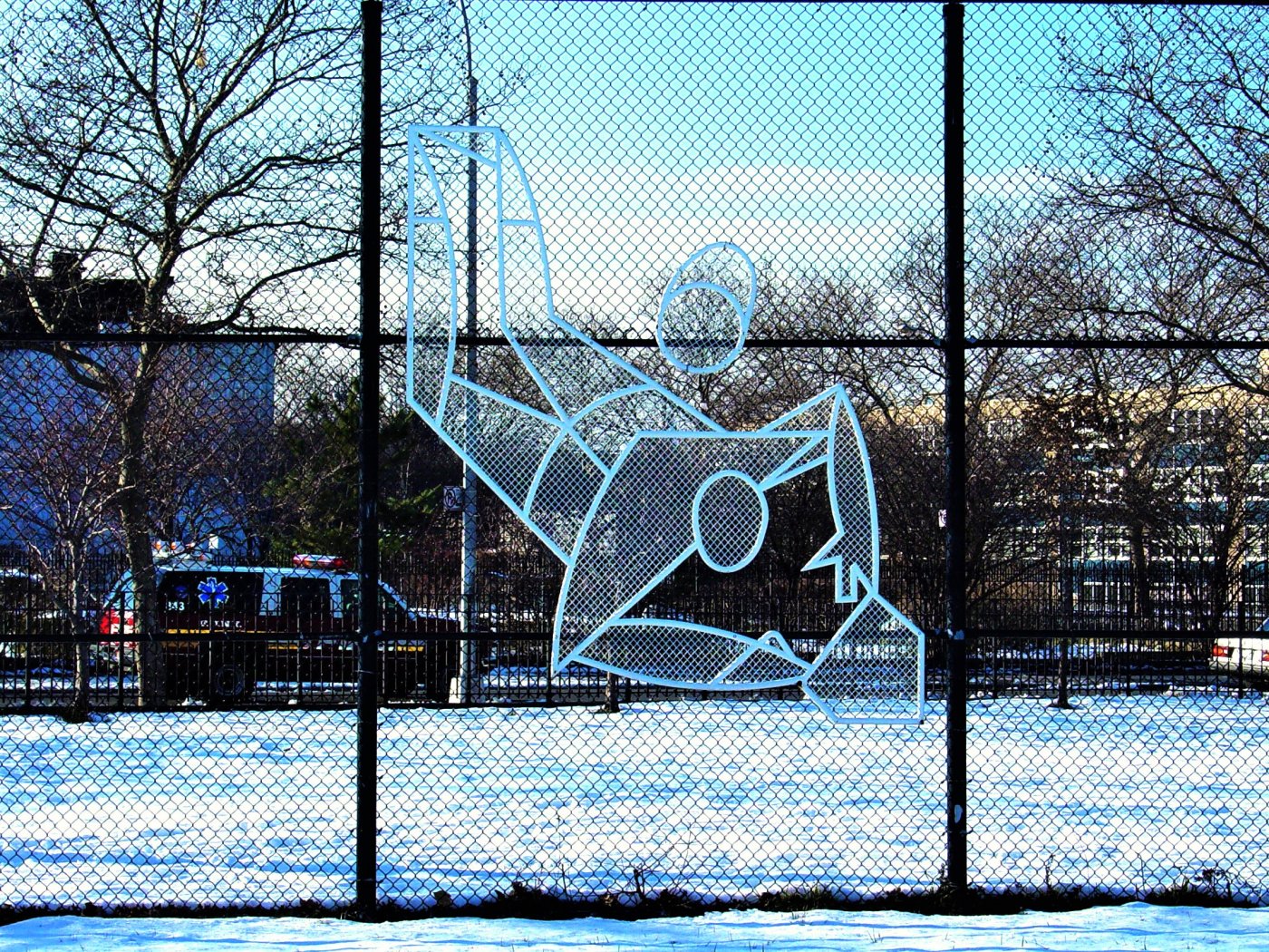 Iron art fence AF 017