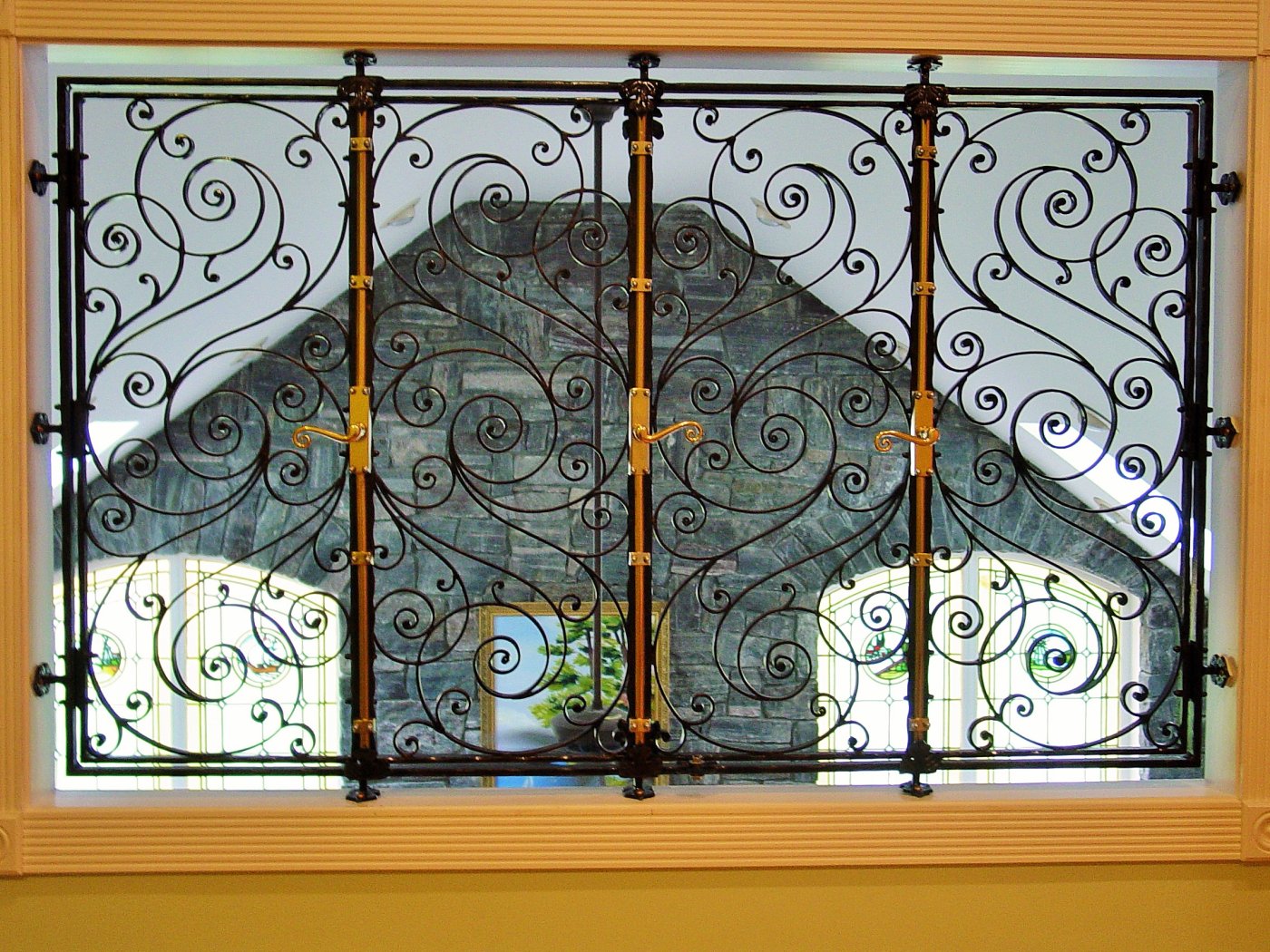 Iron window guard WN 001