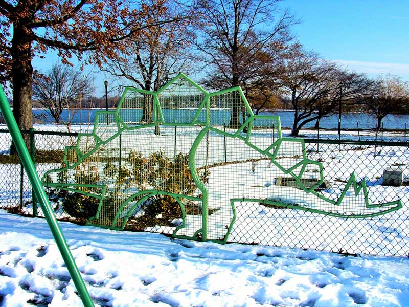 Wrought iron art fence AF 001