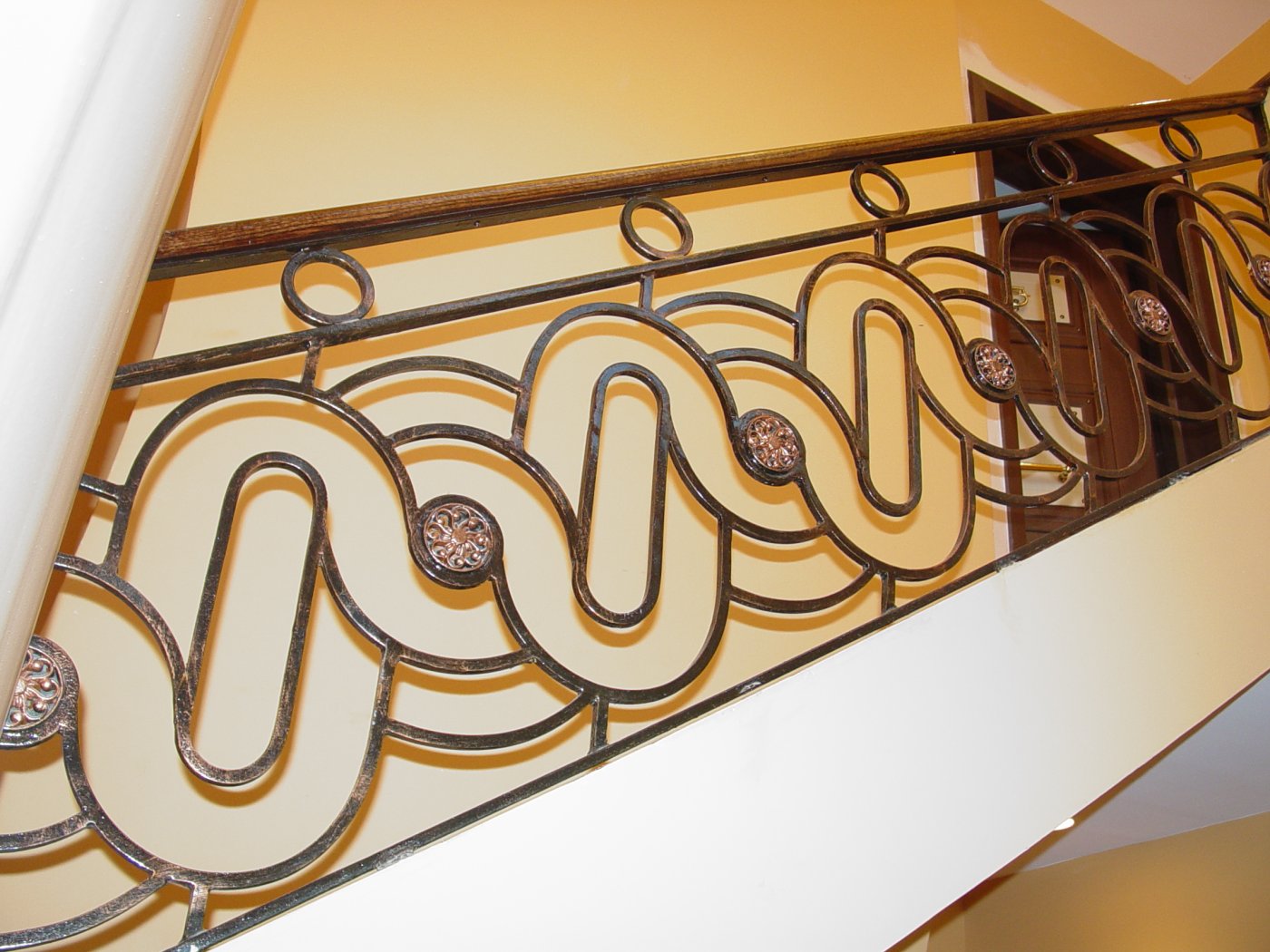 Wrought iron rail RL 005