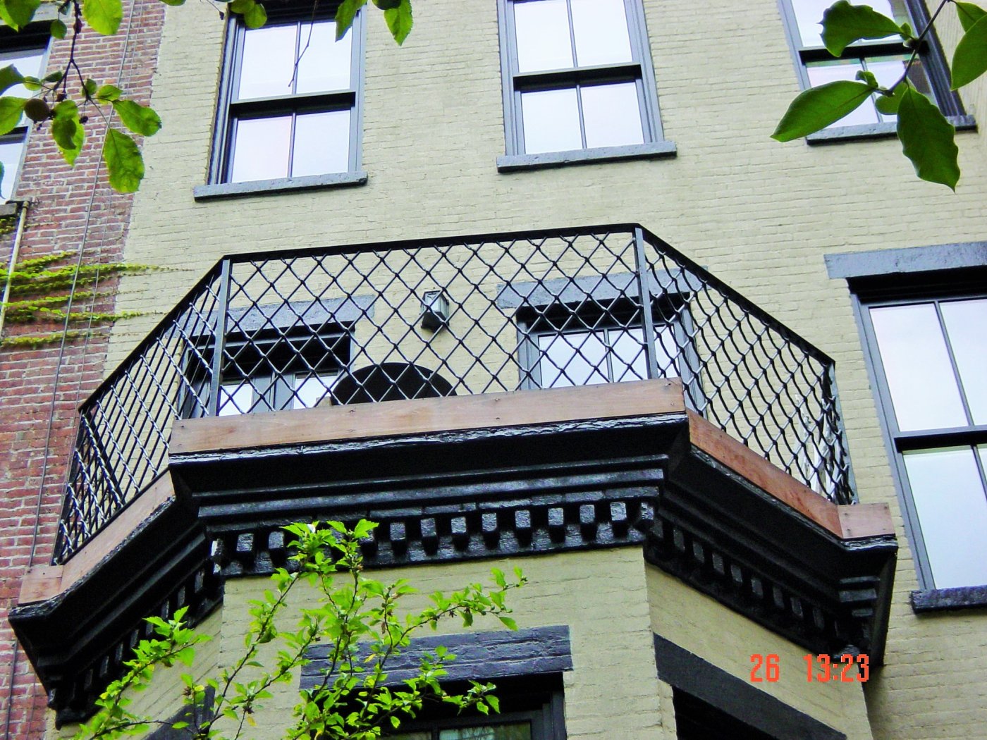 Wrought iron rail RL 010