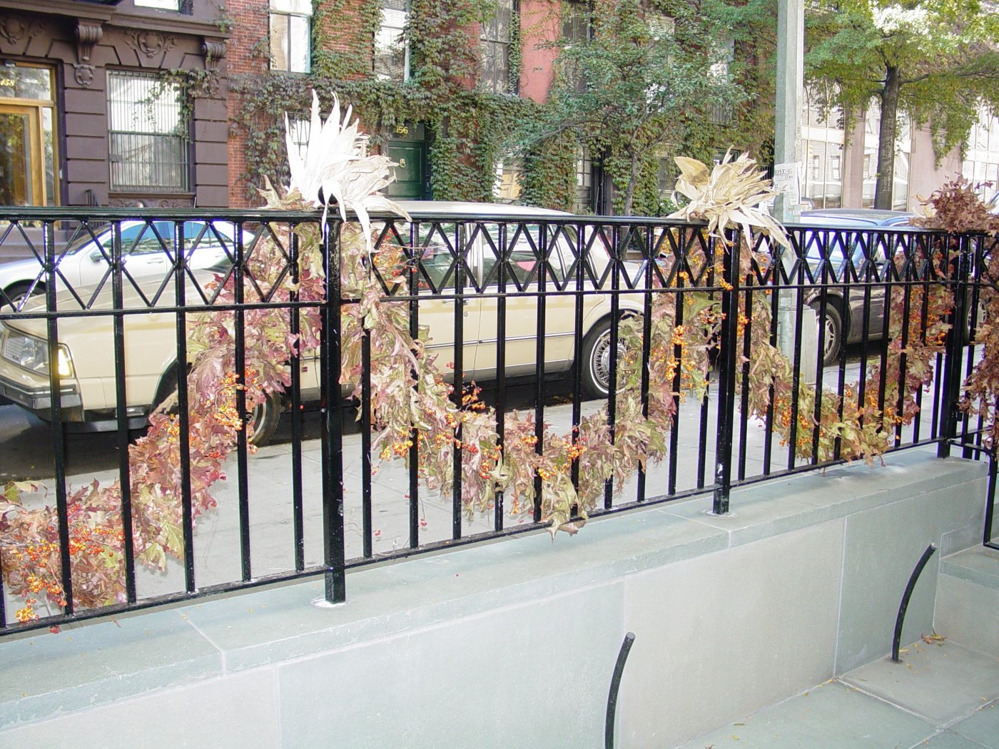 Wrought iron rail RL 012