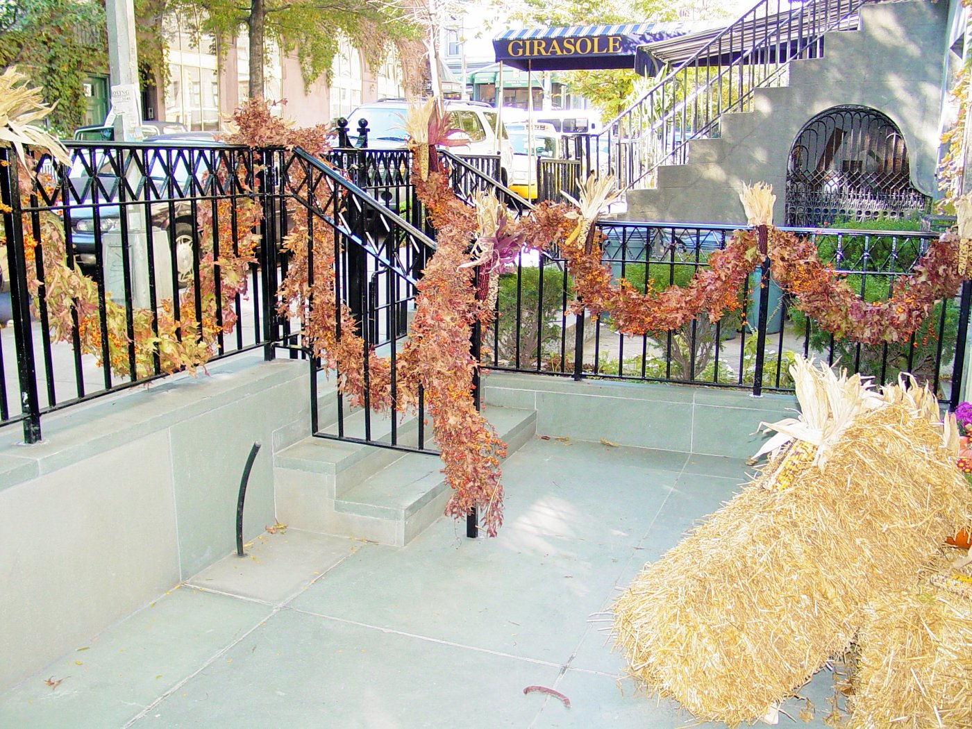 Wrought iron rail RL 021